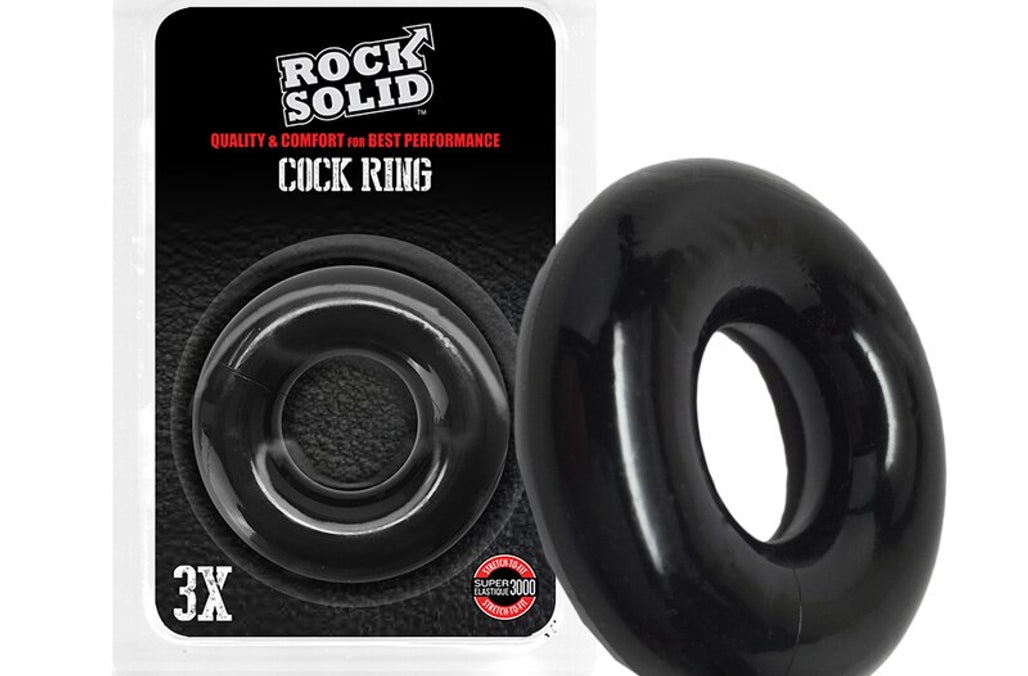 Donut 3X CockRing by RockSolid